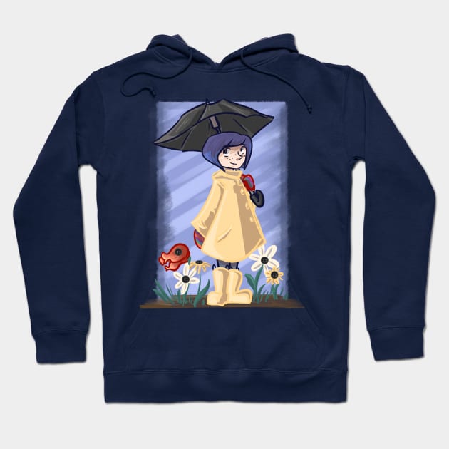 coraline Hoodie by inkpocket